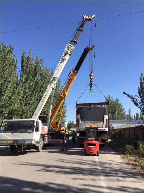 孝义市港口集装箱搬运案例